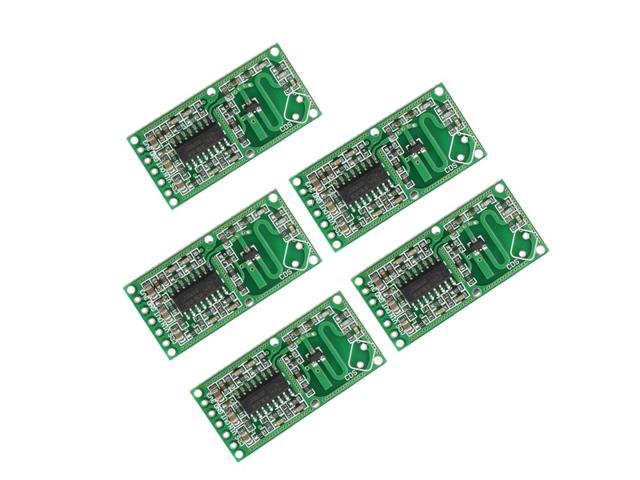 5pcs RCWL-0516 4-28V 3mA Microwave Radar Sensor Human Body Induction Switch Module Prober