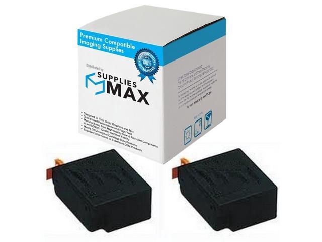 SuppliesMAX Compatible Replacement for Canon FAXPHONE B140/B160/B170/B340/B370 Black Inkjet (2/PK) (BX-2) (H11-6331-400 2PK)