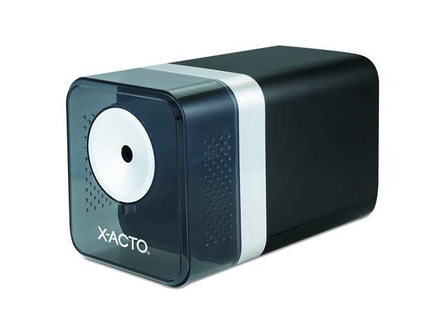 X-ACTO 1744 Power3 Office Electric Pencil Sharpener, Black