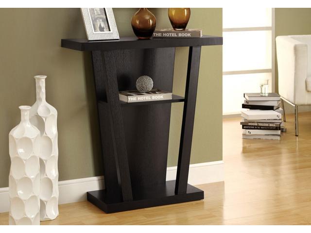 Monarch Specialities Accent Table - 32'L / Cappuccino Hall Console (I-2540)