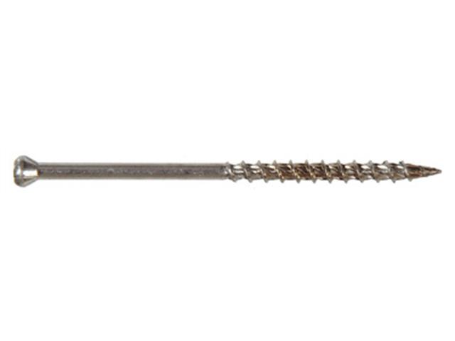 LB 8x3 SS ST Trim Screw, No 48642, Hillman Fasteners, 3PK
