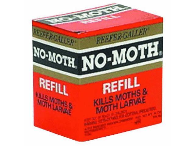 No-Moth Closet Hanger & Odor Remover Refill 1021 6pk