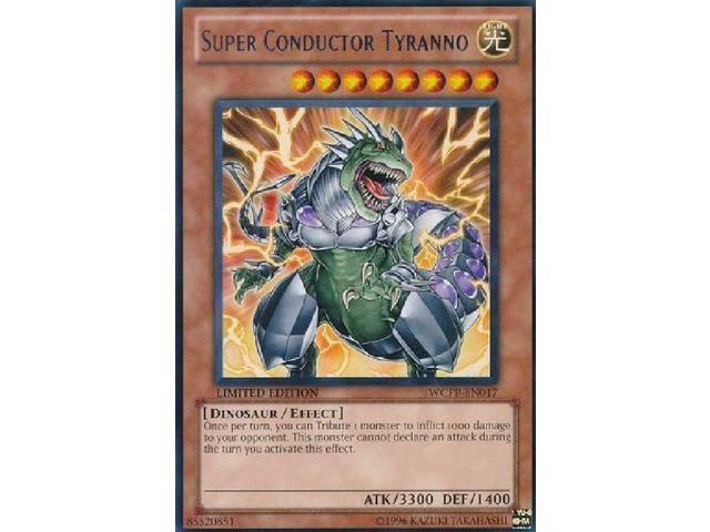 Super Conductor Tyranno - WCPP-EN017 - Rare NM Yugioh Promos Yu-Gi-Oh! JG2