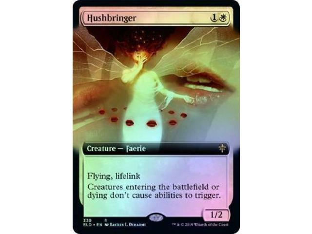 Hushbinger 339/269 - Extended Art Borderless Foil Promo Near Mint MTG 2B3