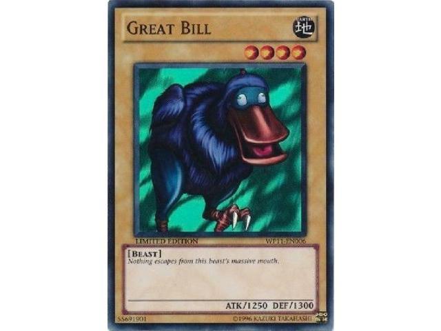 Great Bill - WP11-EN006 - Super Rare NM Yugioh Promos Yu-Gi-Oh! 2B3