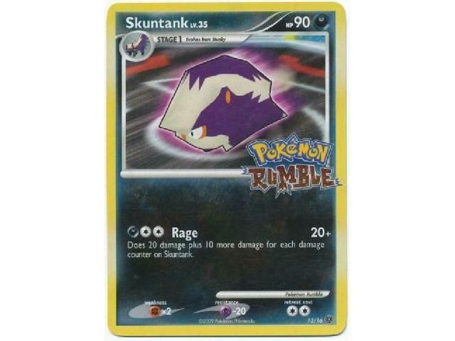 Skuntank - 13/16 - Rare NM Promo Pokemon Rumble 2B3
