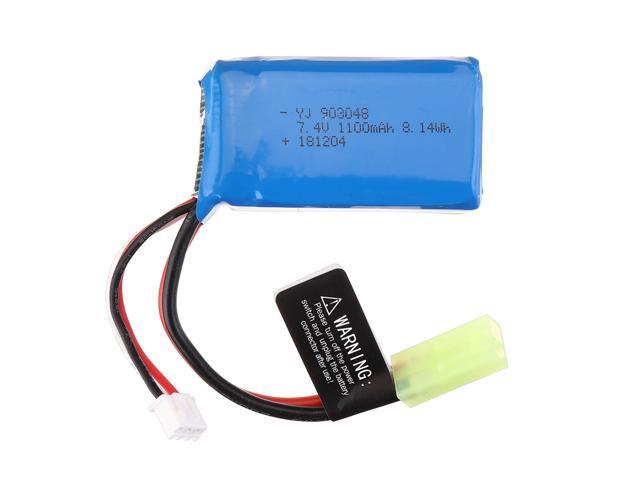 PXtoys 7.4V 1100mAh 25C 2S Li-ion Battery Odakiya Plug for 9300/9301/9302/9303/9303-1 1/18 Rc Car Parts PX9300-32
