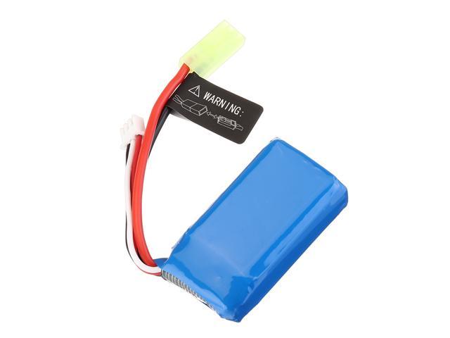PXtoys 7.4V 1100mAh 25C 2S Li-ion Battery Odakiya Plug for 9300/9301/9302/9303/9303-1 1/18 Rc Car Parts PX9300-32