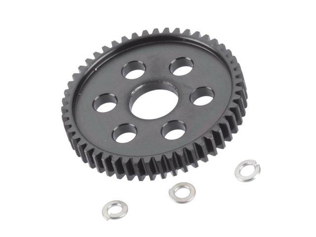 Robinson Racing 7950 Slash/Stampede 4x4 Hard Black 50 T Steel Spur Only 32P, .