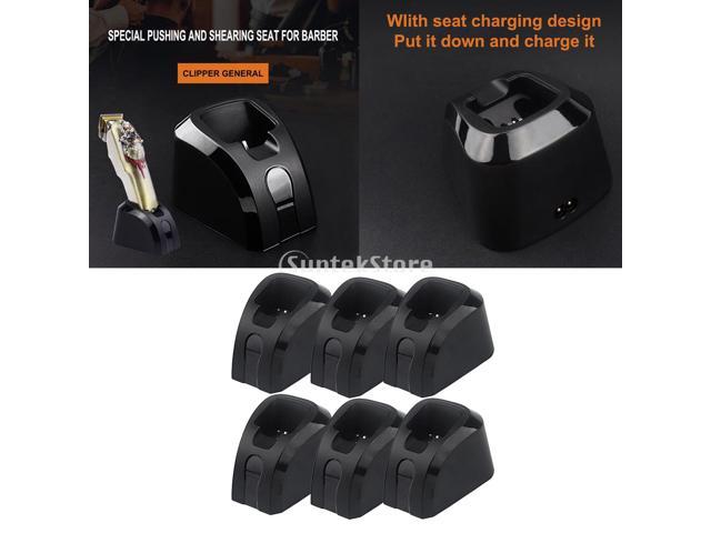 6xHair Clipper Charging Station for Wahl 8148 4804 81919 Parts