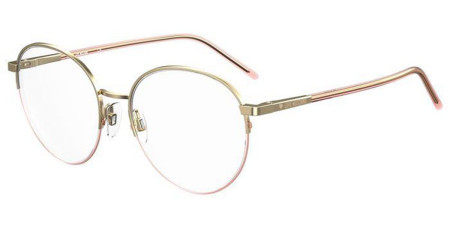 Love Moschino, Glasses, Female, Pink, ONE SIZE, Rose Gold Metal Frame Glasses