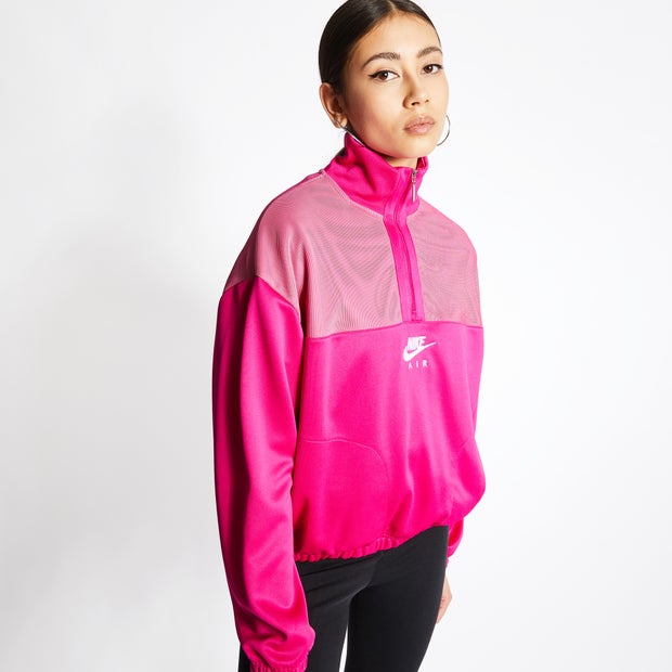 Nike Air Over the Head - Women Hoodies - Pink - Cotton Fleece - Size 8 - 10 - Foot Locker
