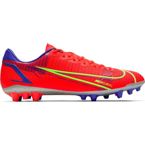 Nike Vapor 14 Academy AG Artificial Grass Red/Green Soccer Cleats/Football Boots CV0967-600 (Size: US 10)