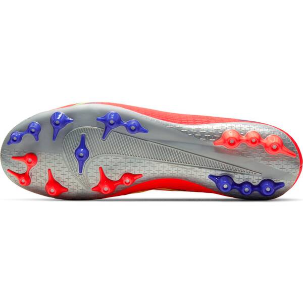 Nike Vapor 14 Academy AG Artificial Grass Red/Green Soccer Cleats/Football Boots CV0967-600 (Size: US 10) thumbnail