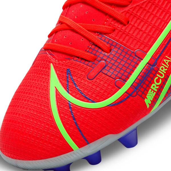 Nike Vapor 14 Academy AG Artificial Grass Red/Green Soccer Cleats/Football Boots CV0967-600 (Size: US 10) thumbnail