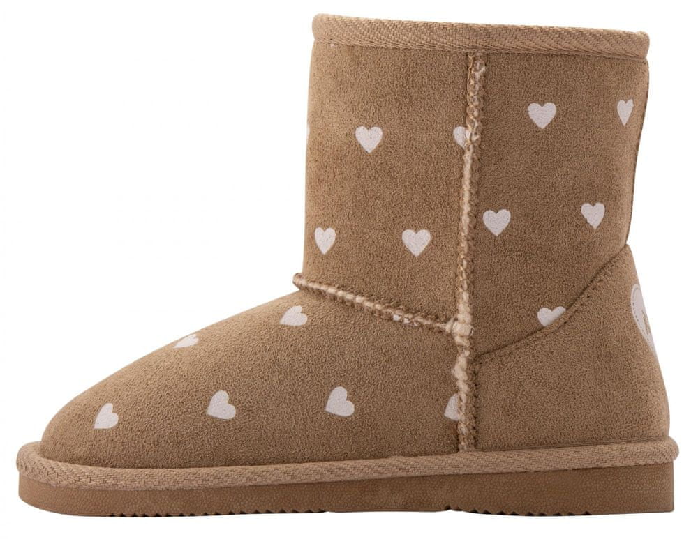 Coqui Buty Dziewczce Lt. Brown Hearts 172-906-9300, 26 Brzowe