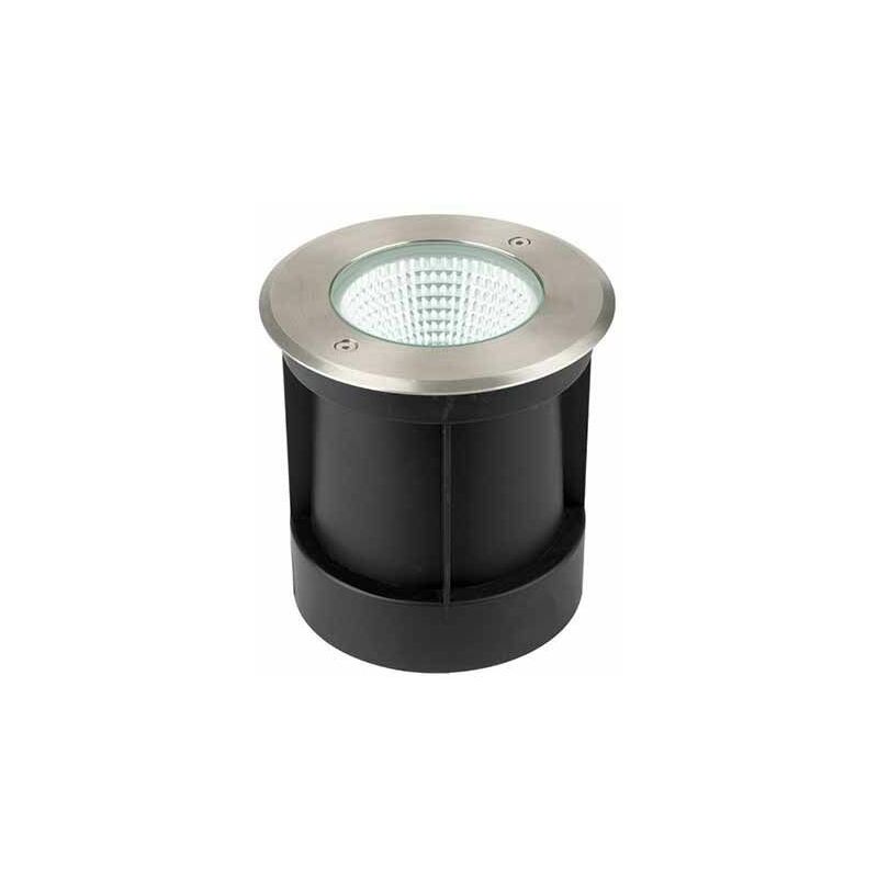VT-7681 Spot LED 12W Encastrable Blanc Neutre 4000K 40° Corps Noir-argent IP67 - Sku 8622 - V-tac