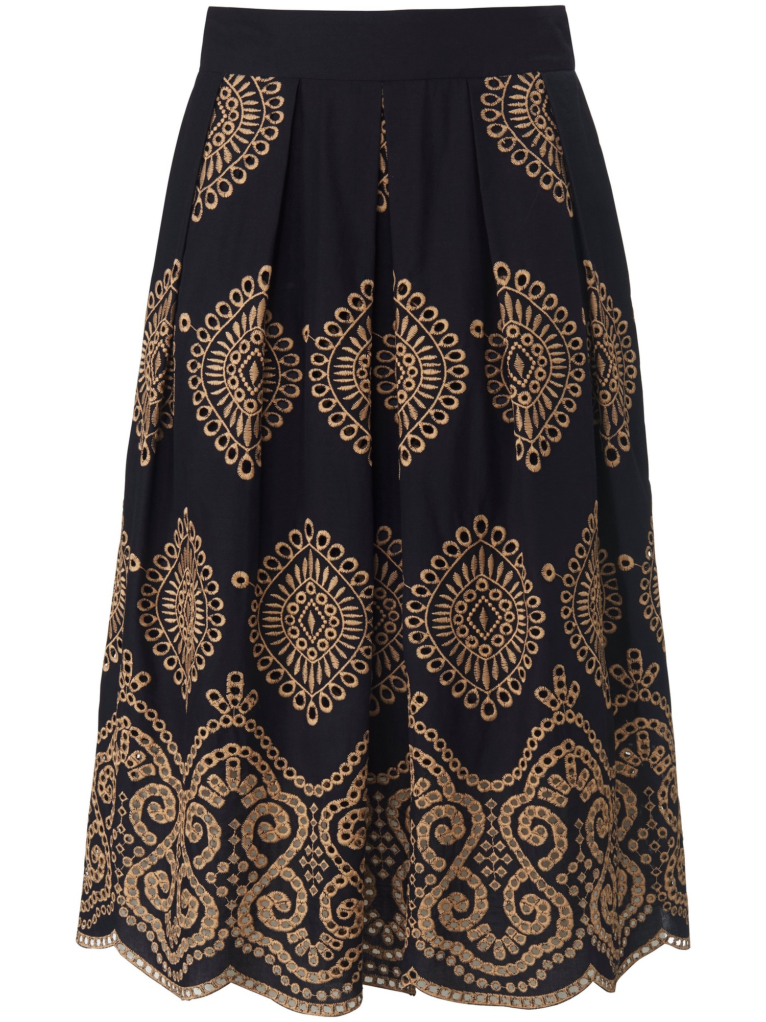 La Jupe 100% Coton  Schneiders Salzburg Bleu Taille 40