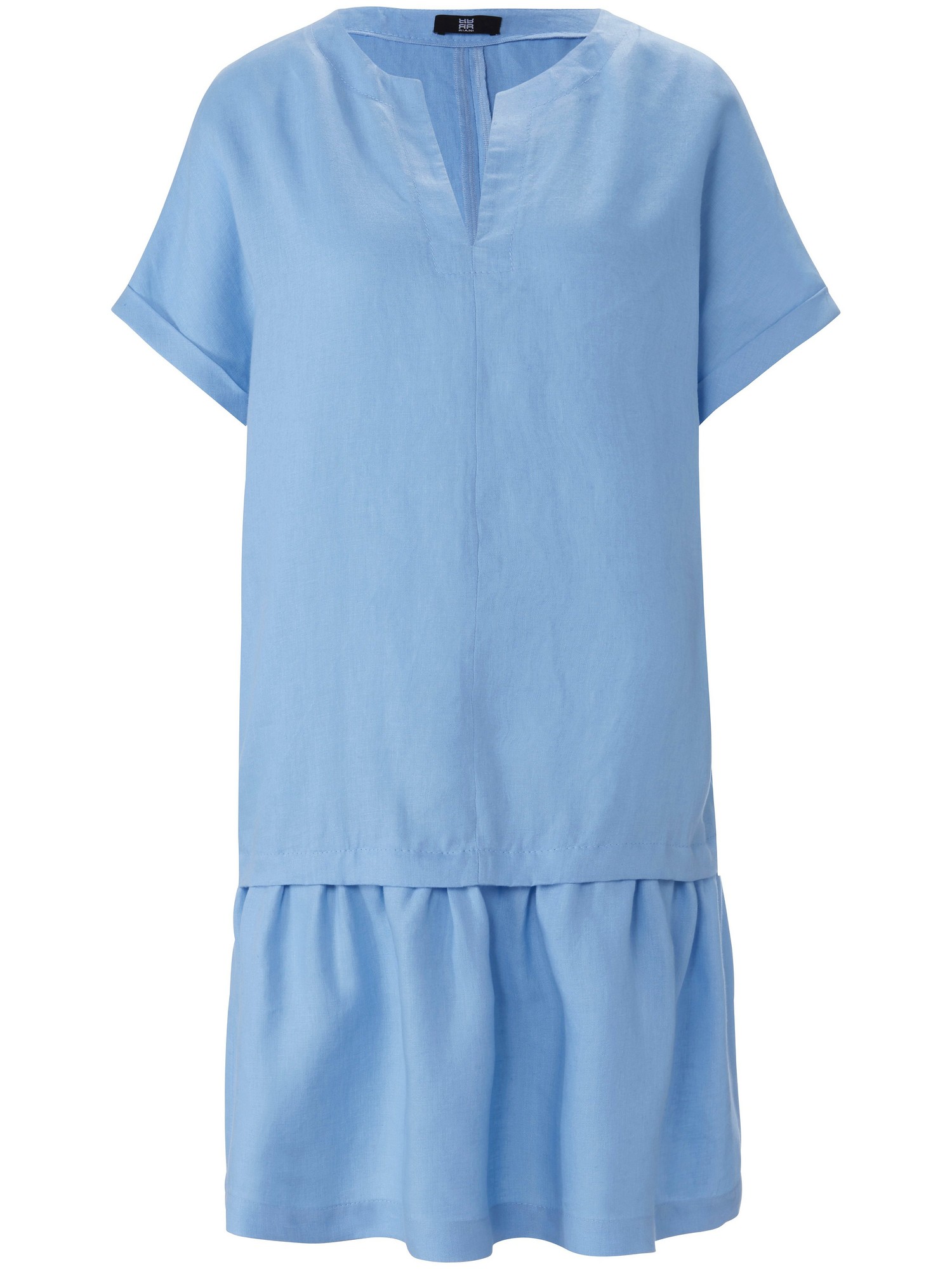 La Robe 100% Lin  Riani Bleu Taille 48