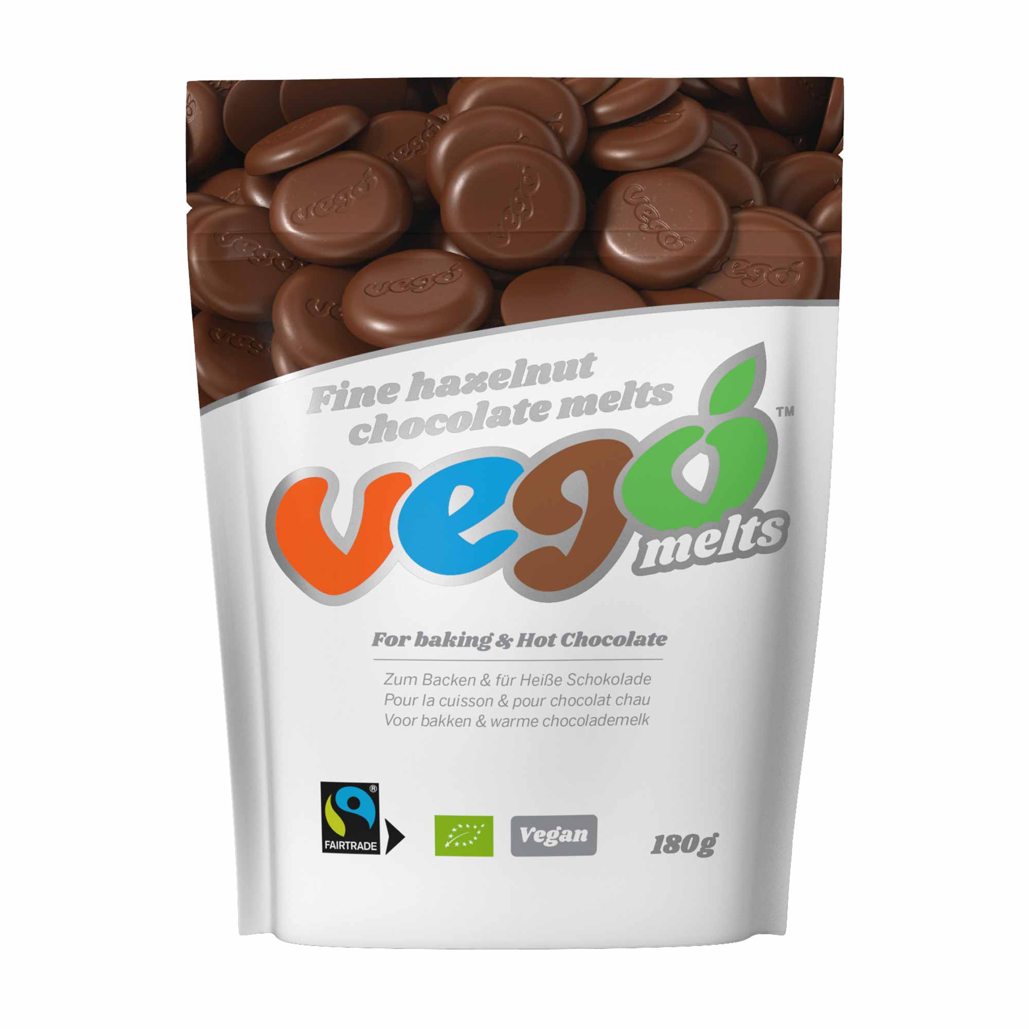 Vego Melts For Baking and Hot Chocolate