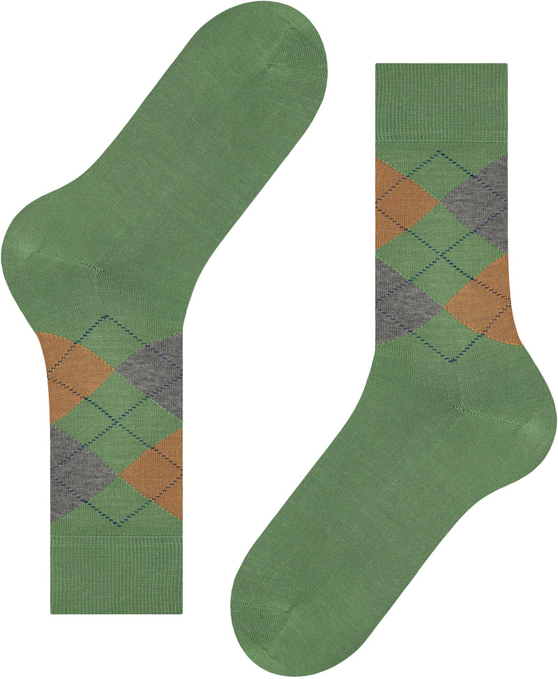 Burlington Socks Manchester 7751 Green Size 40-46 thumbnail