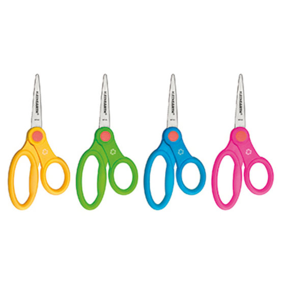 Westcott - Bastelschere E-14836 C Neon 14cm Spitz Farbig Sortiert