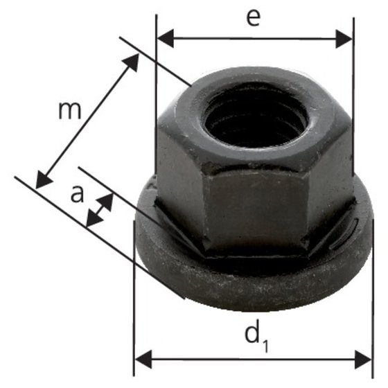 FORMAT - Sechskantmutter DIN 6331 M24 Geschmiedet