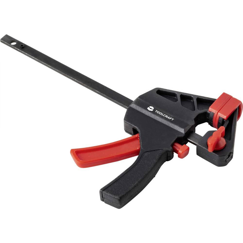Toolcraft to-6743691 Speed Clamp 100mm One-Handed Operation 10kg Force