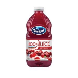 Ocean Spray 100% Juice, Cranberry, 64 Oz | CVS