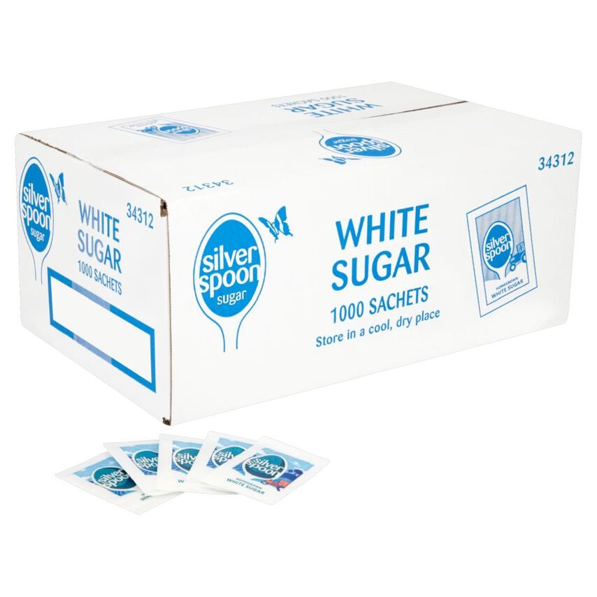 Silver Spoon Sugar Sachets White 1000'S