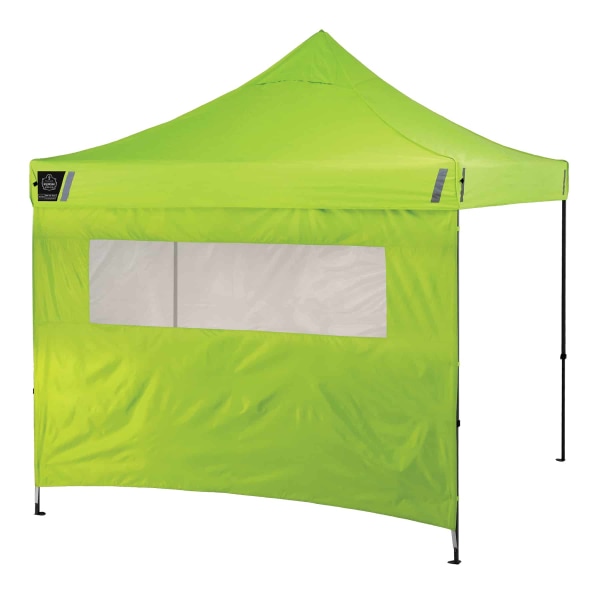 Ergodyne SHAX 6092 Heavy-Duty Pop-up Tent Sidewall, Lime