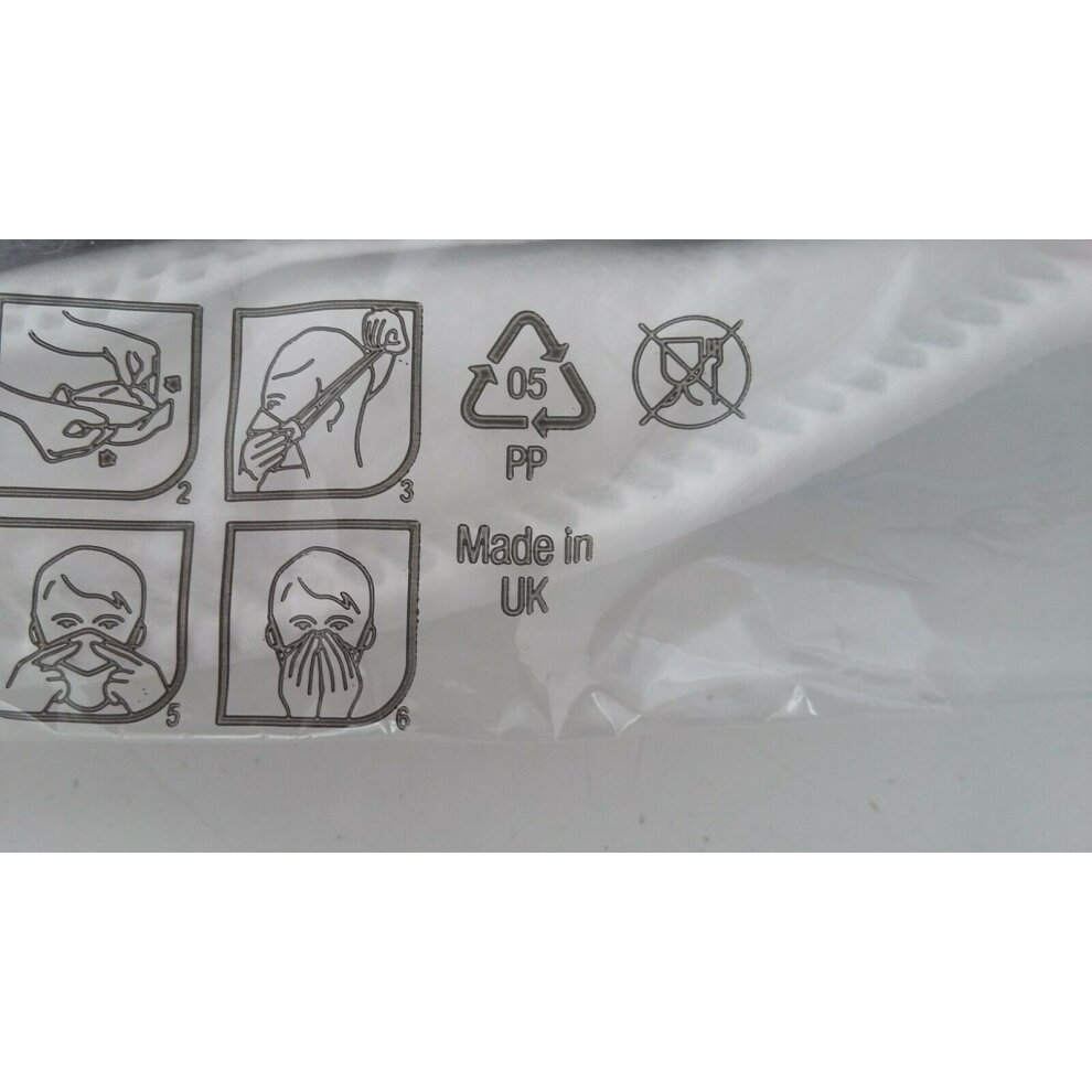 3M 9332+ Aura FFP3 / N99 Valved Respirator Face Mask - Made in UK thumbnail