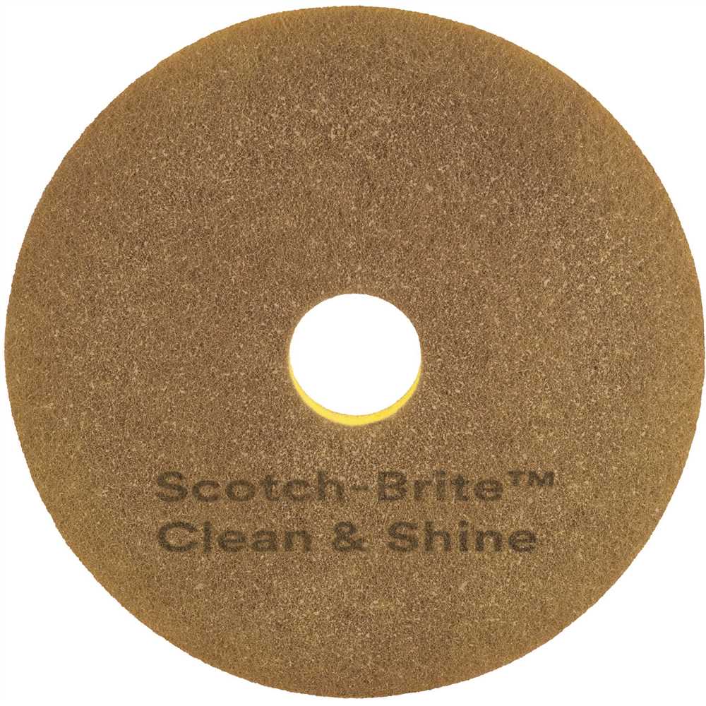 16 in. Scotch-Brite Clean and Shine Pad, 5PK
