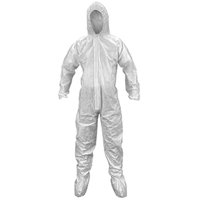 SAS Safety 6974 Breathable SMS Hooded and Booted Coveralls - X-Large