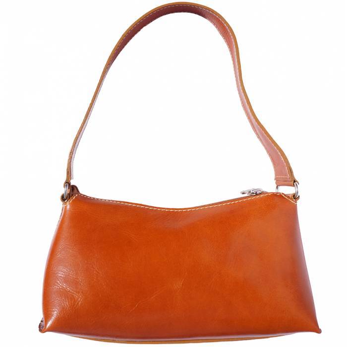 69-6504-Tan Priscilla Womens Luxury Handmade Leather Handbag, Tan