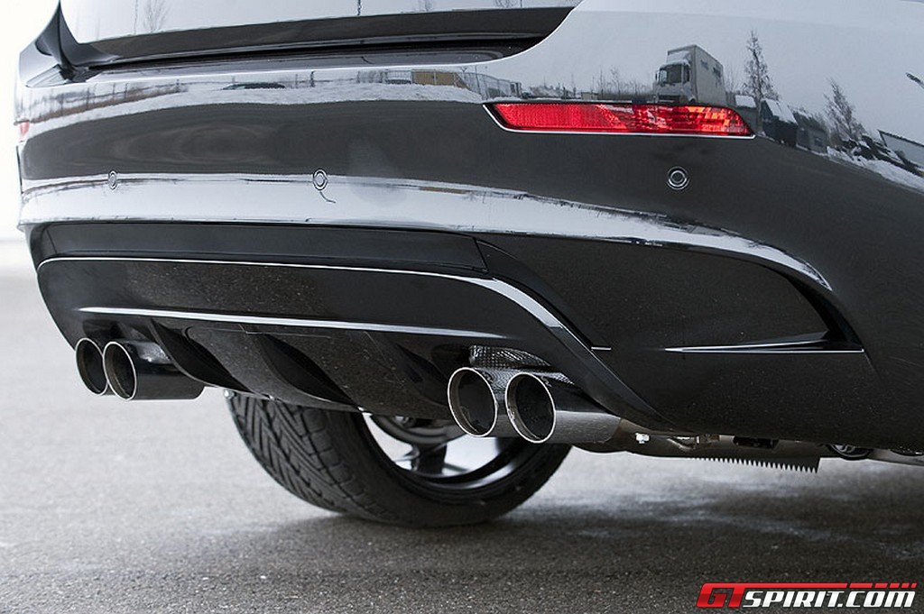 Hamann 50 071 520 Sport Rear Muffler 4 Tailpipes BMW X6 M 09-12