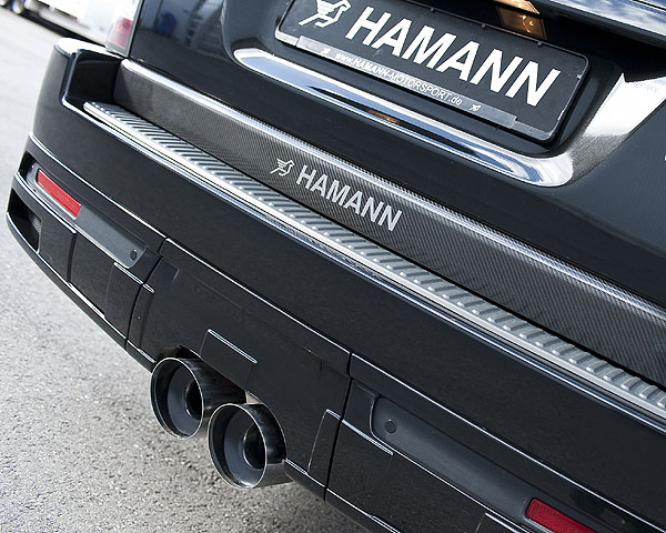 Hamann 50 000 510 Sport Rear Muffler 2 Tailpipes Central Range Rover Sport 09-12