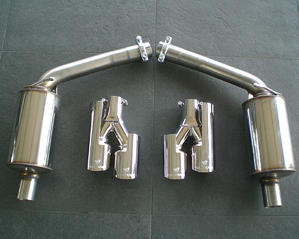 Hamann 50 000 120 Sport Rear Muffler 4 Tailpipes Range Rover Sport 09-12