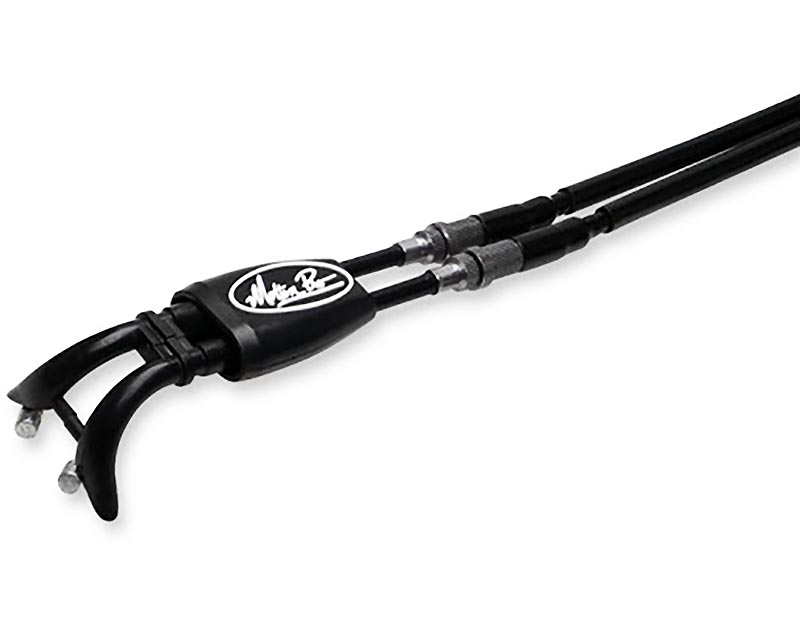 Motion Pro 01-1229 Rev2 Black Vinyl Throttle Push-Pull Cable Set 01-1229