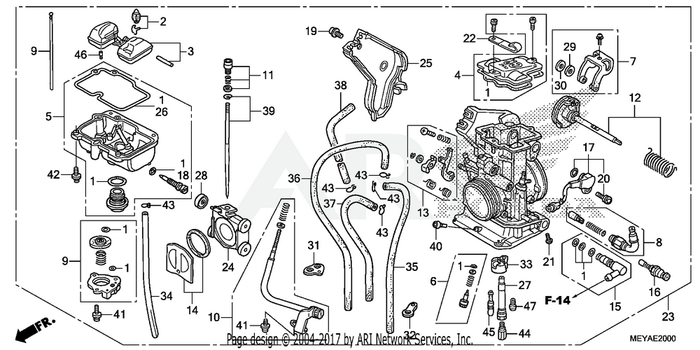 Honda OEM 99112-MEY-0700 Jet by-Starter #70