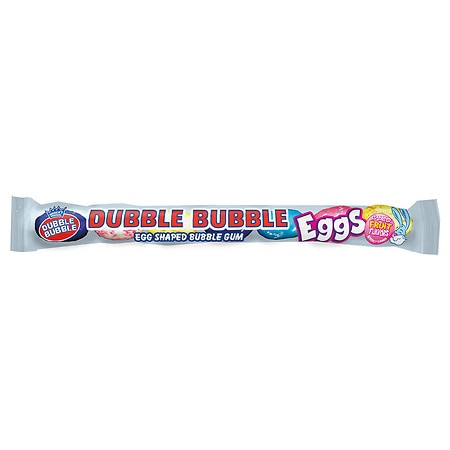 Dubble Bubble Egg Shaped Bubble Gum - 2.1 Oz