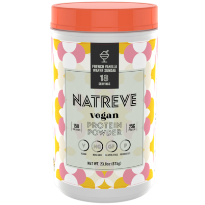 Natreve French Vanilla Wafer Protein Powder