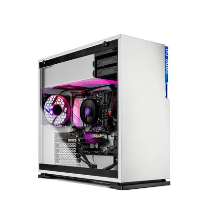 SkyTech Shiva Gaming Computer PC Desktop - Ryzen 7 3700X 8-Core 3.6GHz, RTX 3070 8G, 1TB SSD, 16GB DDR4 Win 10 Home 64-bit, White