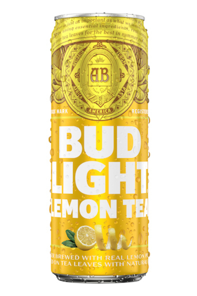 Bud Light Lemon Tea Lager - Beer - 12x 12oz Cans