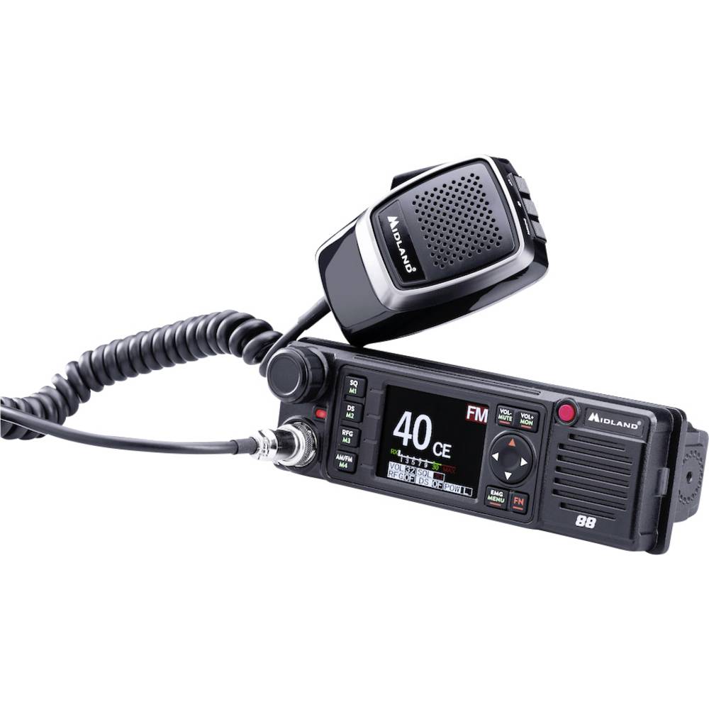Midland M 88 CB Multistandard M88 M-Serie C1435 CB-FunkgerÃ¤t