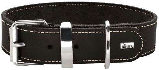 Dog Collar Hunter Aalborg Black (24-30 Cm)