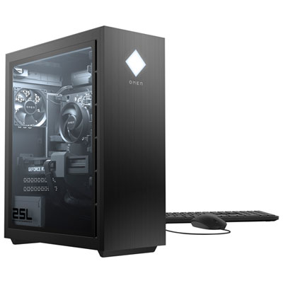 HP OMEN 25L Gaming PC (AMD Ryzen 7 3700X/512GB SSD/16GB RAM/NVIDIA GeForce RTX 3070/Win 10) -English