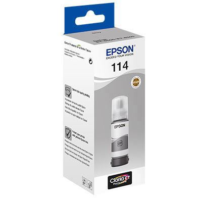 Epson 114 (T07B540) Grey Original Ink Bottle