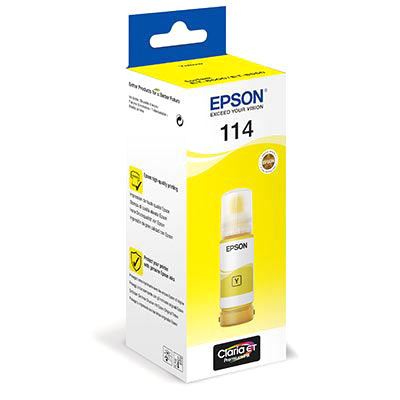 Epson 114 (T07B440) Yellow Original Ink Bottle