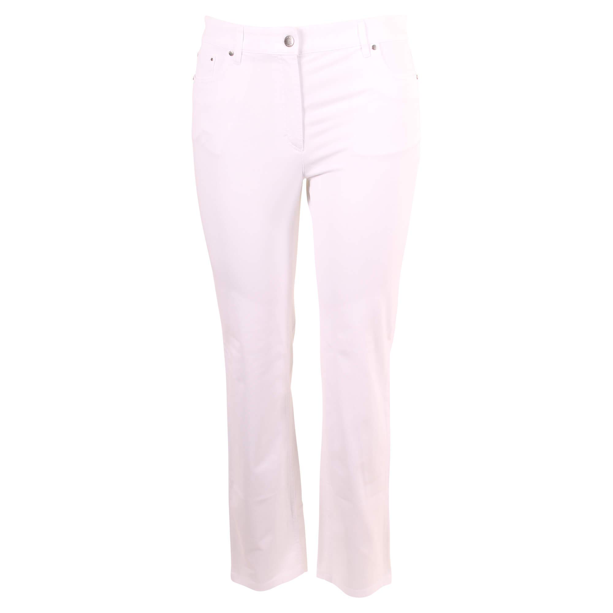 Zerres Damen Strech Jeans Cora Bi-elasthan 1507 540 01 Wei 24